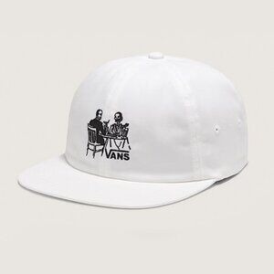 Vans Reserve Jockey Hat White New With Tags